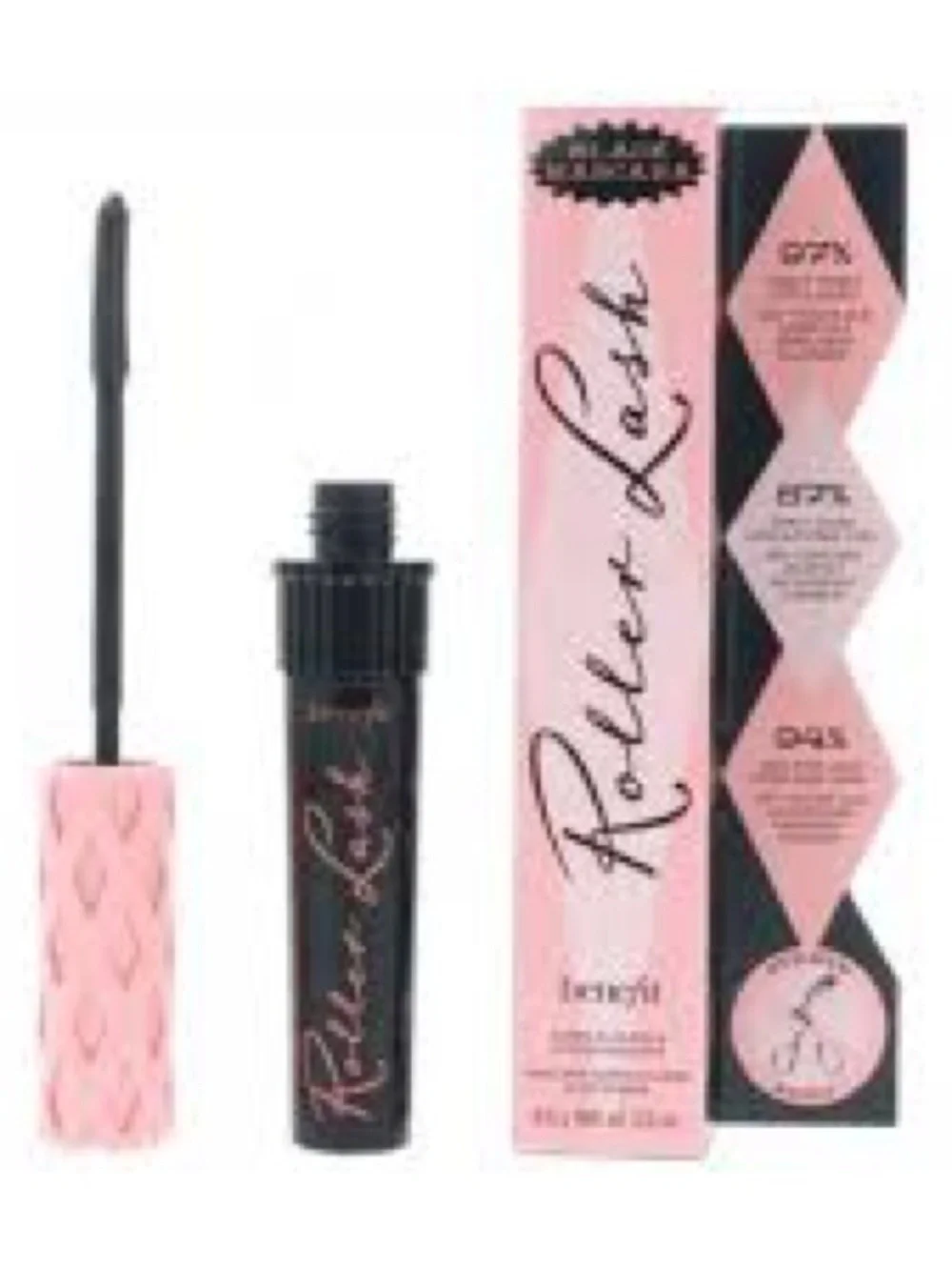 Benefit Roller Lash Mascara in Black with Peach-Pink Accents